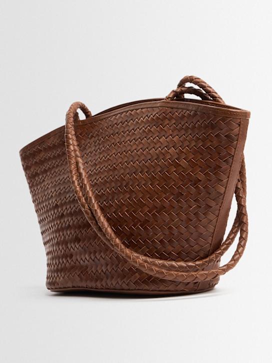 Mira大号皮革单肩包